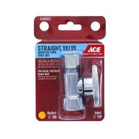 Contrallave Recta 1/2"X1/2" Ace