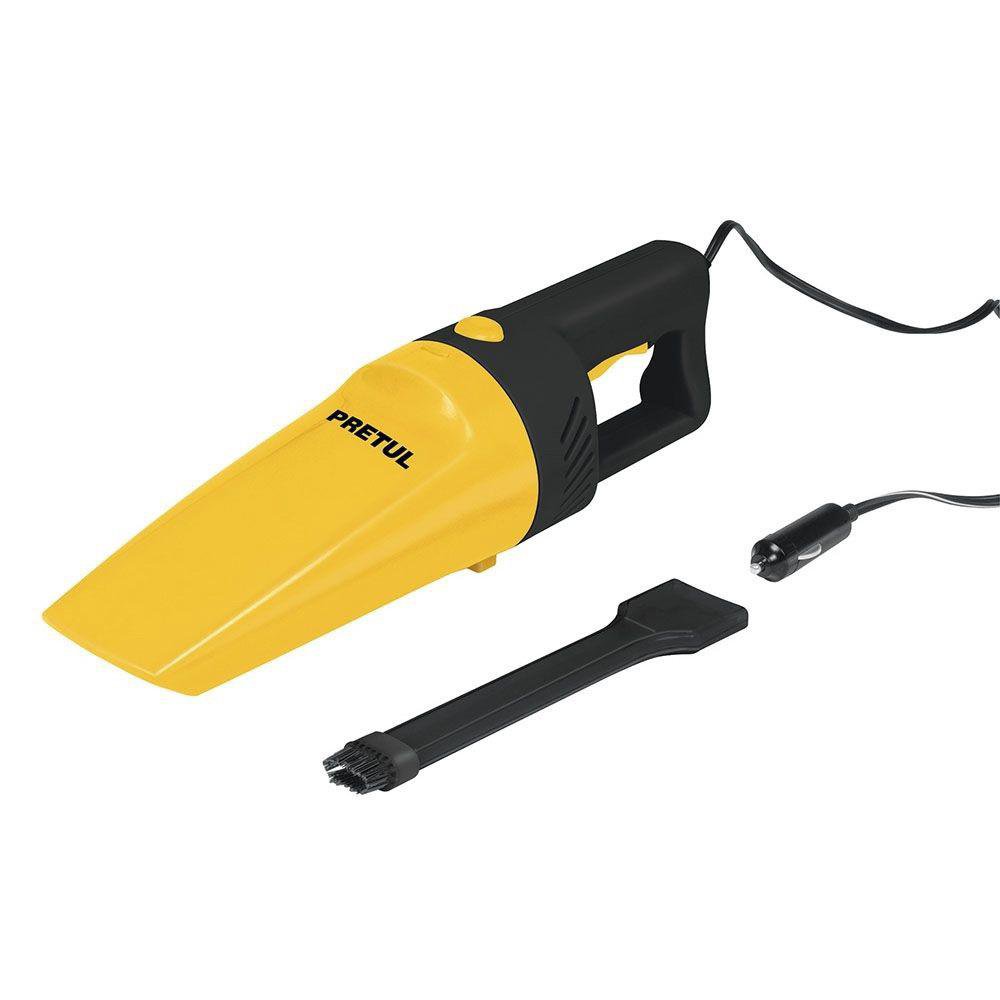 Aspiradora Manual para Auto con Filtro Lavable 12 V 600 mL