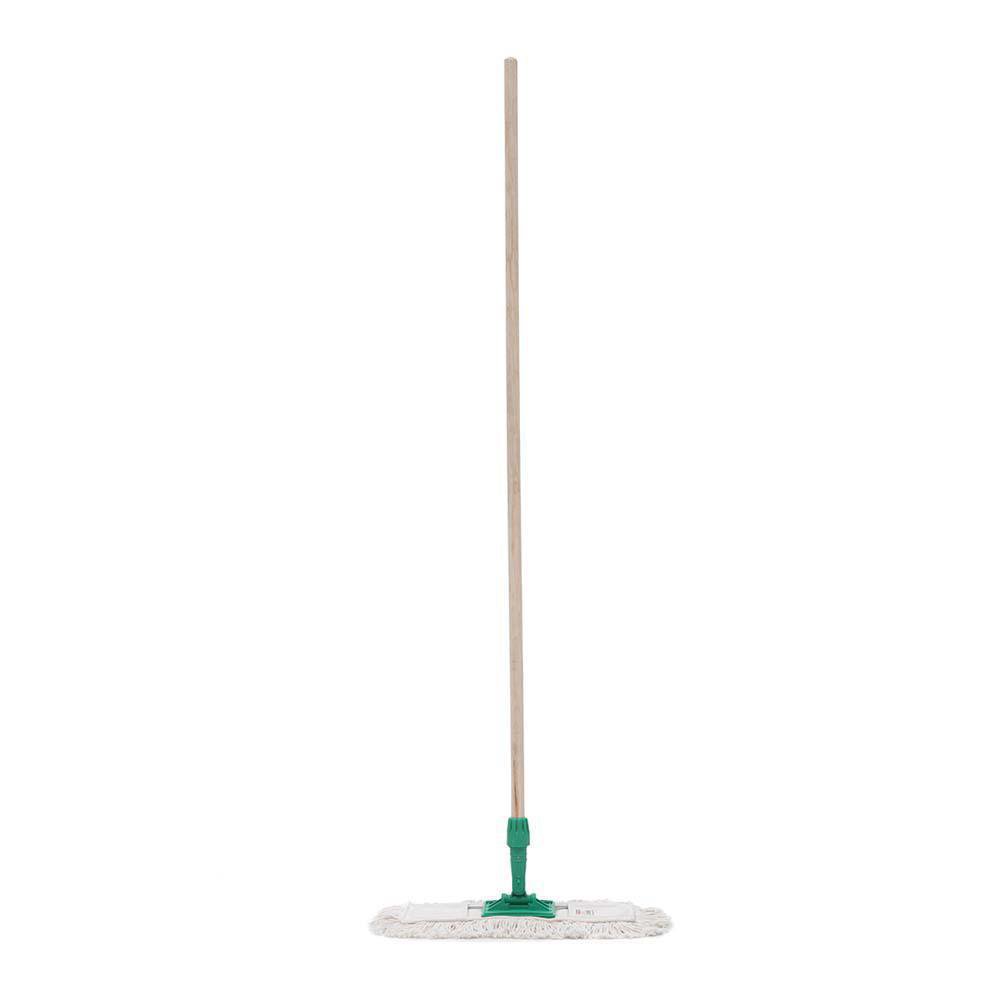 Trapeador Industrial para Barrer de Algodón con Mango de Madera 51 plg