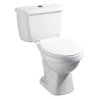 Sanitario Redondo Blanco Acuacer 2 Pzas - Corona