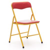 Silla Plegable Infantil Roja