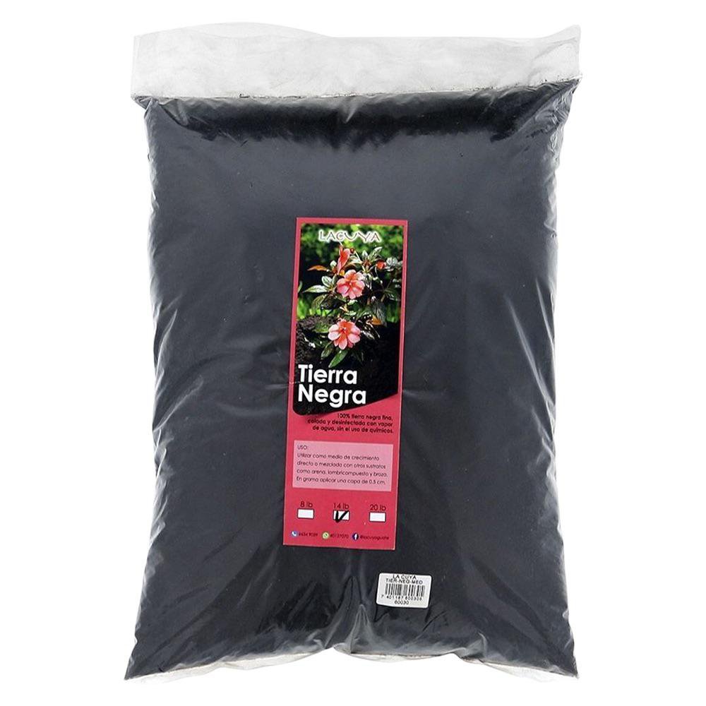 Tierra Negra para Jardín 14 Libras