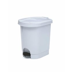 Basurero De Pedal Gris   26 l - Ucsan