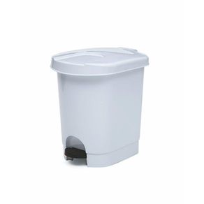 Basurero De Pedal Gris   26 l - Ucsan