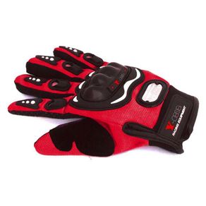 Guantes Para Motos Cerrados XL Rojo