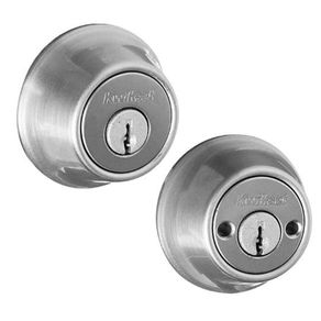 Cerrojo Doble Llave Níquel Satinado - Kwikset