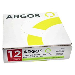 Cable Thhn De 12 Awg Rojo - Argos