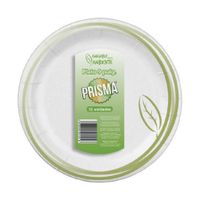 Set 12 Platos Desechables De Papel 9 Plg - Prisma