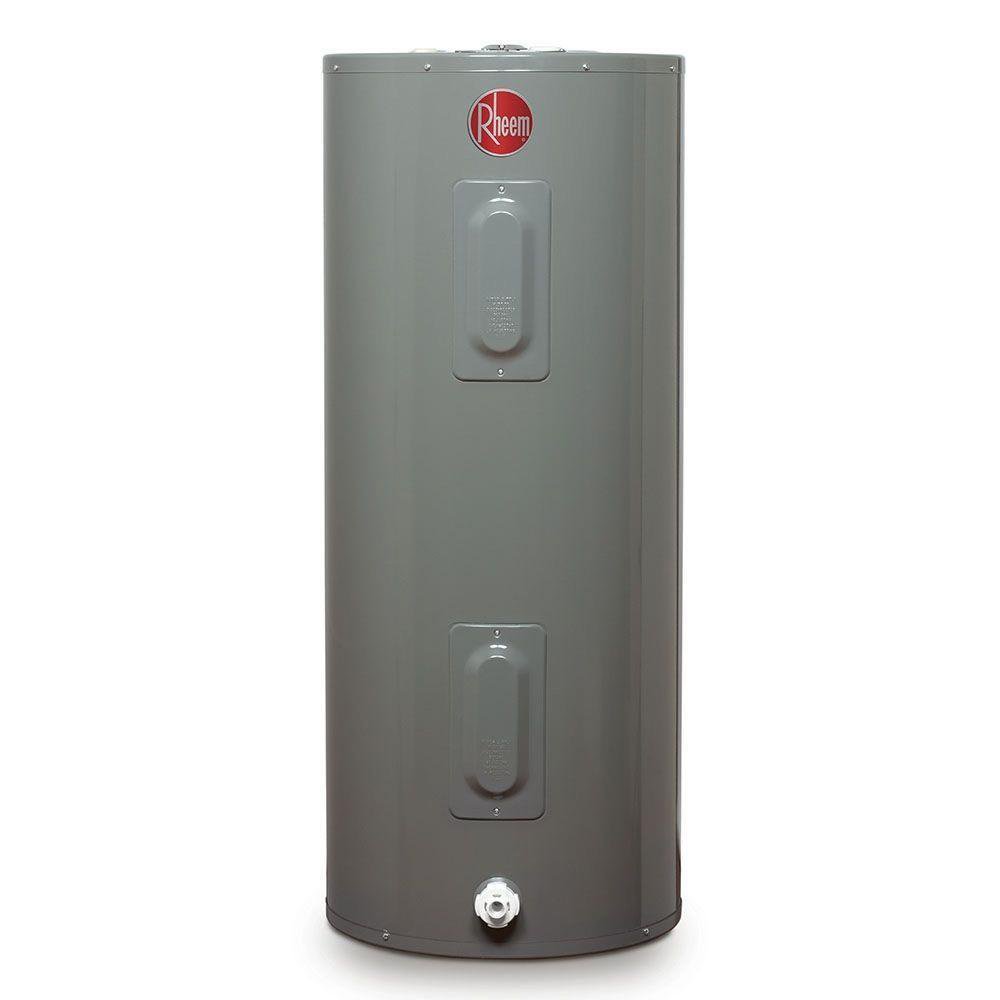 Calentador de Agua Eléctrico de Tanque 80 Galones Color Gris