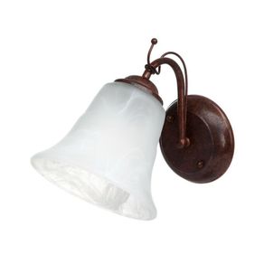 Lámpara De Pared Acabado Chocolate 1Bombillox60Wmax - Zlumini