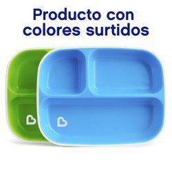 Plato Con Divisiones 2 Pzas - Munchkin