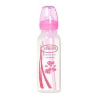 Biberón Anticólicos De Transición Rosa 8 Oz - Dr. Browns