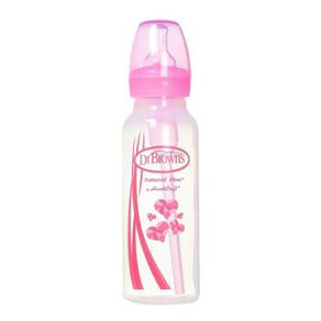 Biberón Anticólicos De Transición Rosa 8 Oz - Dr. Browns