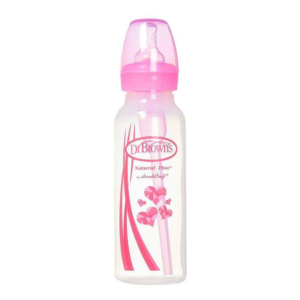 Pacha Options+ Anticólicos Sippy de 8 Oz para 6+ Meses Color Rosado Pacha Anticólicos de T…