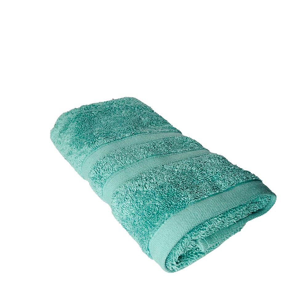 Toalla de Algodón Color Turquesa - Varios Tamaños Mano