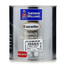 Excello Esmalte Metálico Cobre 1/4 Gal - Sherwin Williams