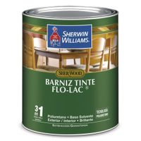 Barniz Tinte Flo-Lac Brillante Roble Claro 1 Gal - Sherwin Williams