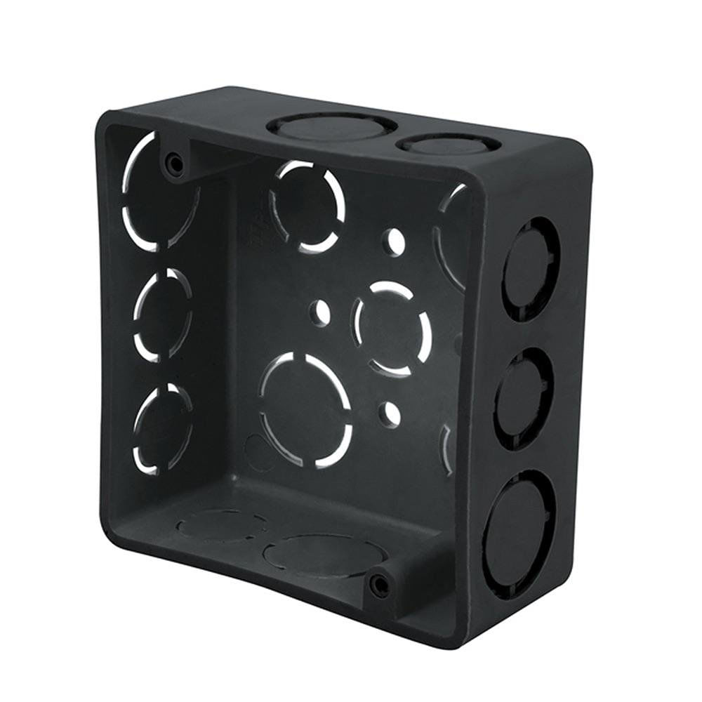 Caja Eléctrica Empotrable Cuadrada de Plástico 4X4 Plg