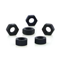 Tuerca Hex Mm Nc 6 Blister 6 Unidades - Leon Fasteners