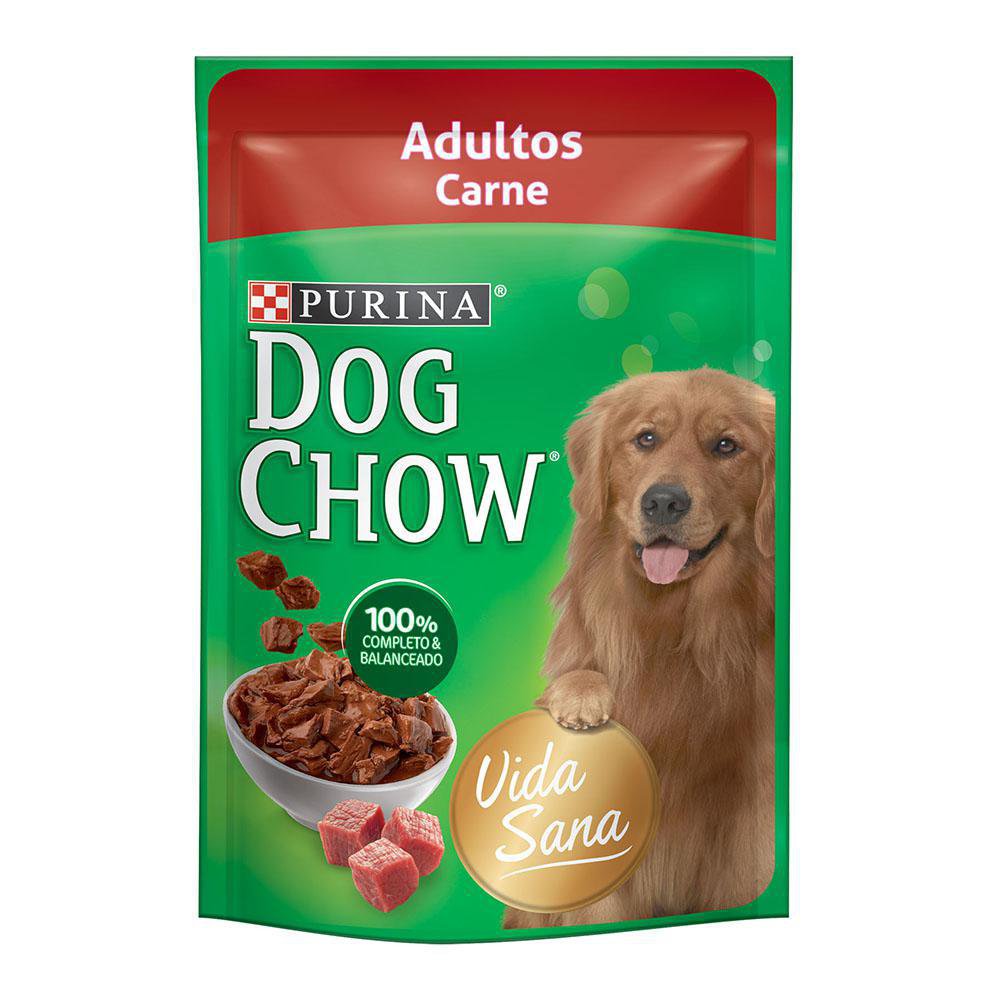 Alimento Húmedo para Perro Adulto Todos los Tamaños con Carne de Res Sobre de 100 g
