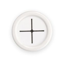 Colgador  Simple Adhesivo Blanco - Inofix