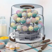 Exhibidor Cubiletes Y Cake Pop Grande