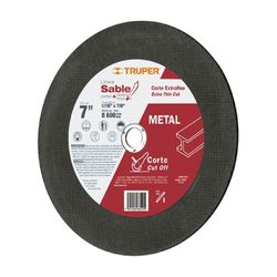 Disco Para Corte De Metal 7 Plg - Truper