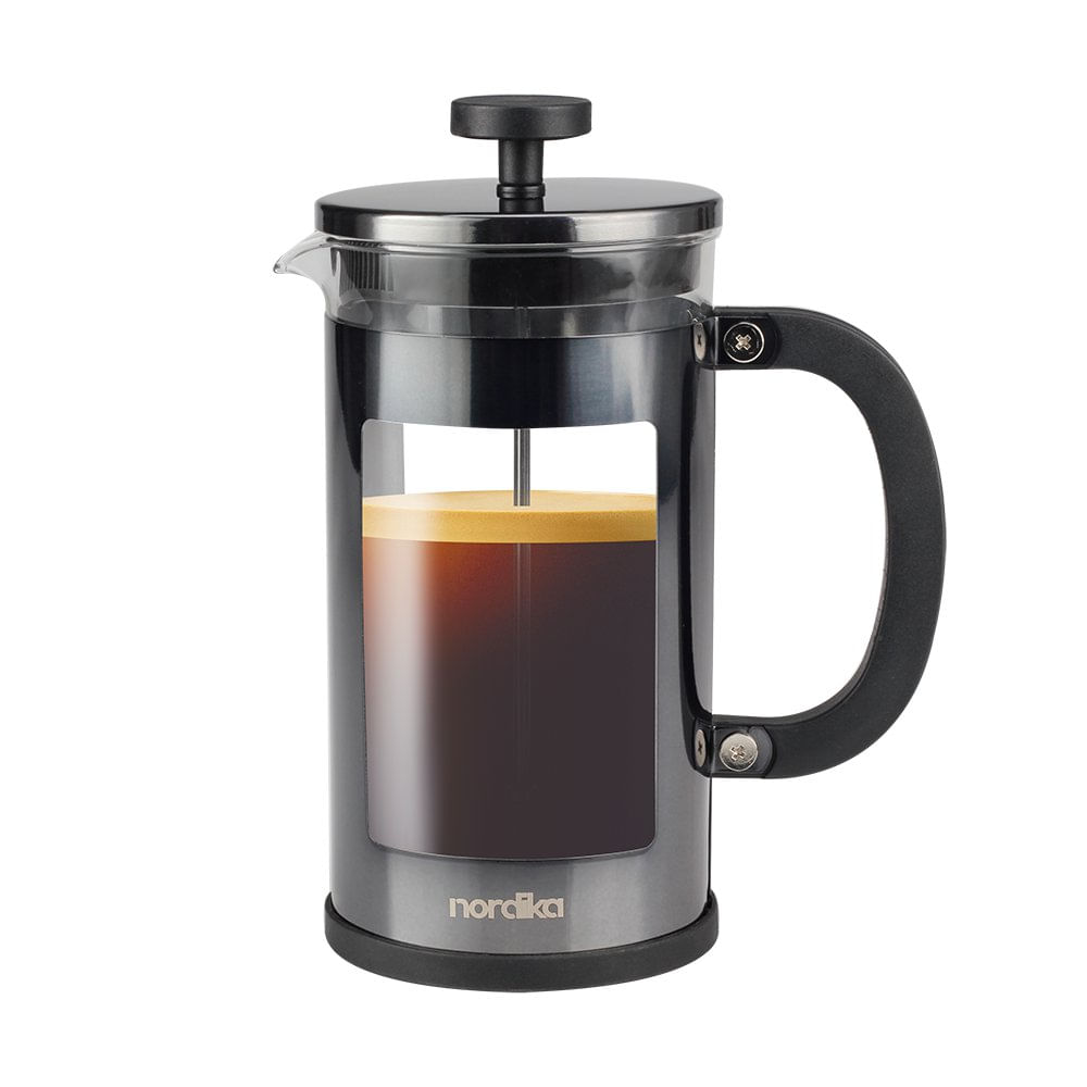 Cafetera Prensa Francesa de 1000 ml Color Negro