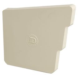 Par De Tapas Beige Para Canal - Durman Esquivel