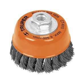 Cepillo Trenzado 4 Plg - Truper