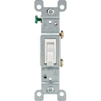 Interruptor 1 Polo Sencillo Blanco - Leviton