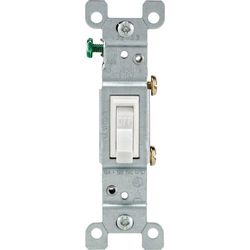 Interruptor 1 Polo Sencillo Blanco - Leviton