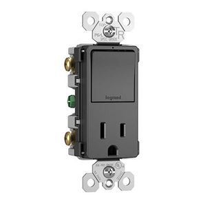 Interruptor Y Tomacorriente Gris - Legrand