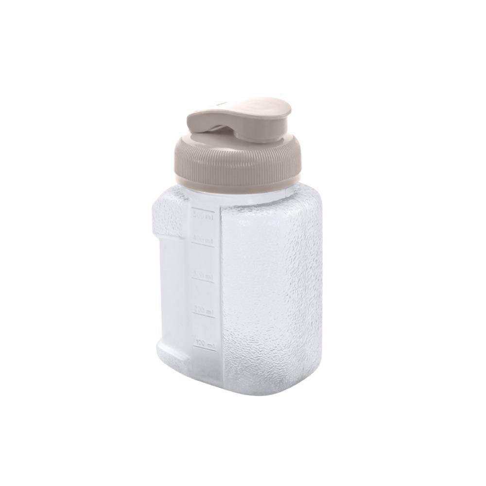 Pachón Plástico de 500 ml Antigoteo Color Marfil