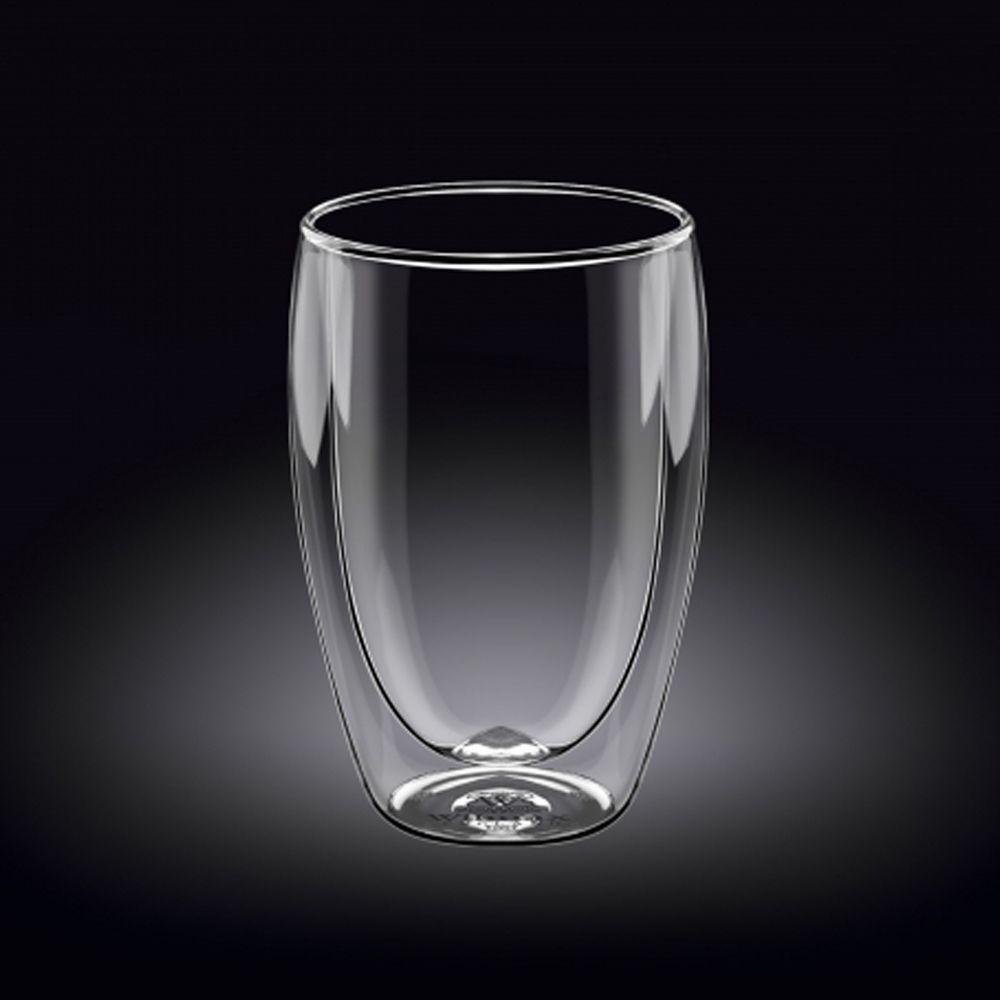 Vaso Doble Pared de 10.1 oz Color Transparente