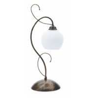 Lámpara De Mesa 1Bombillox60Wmax - Zlumini
