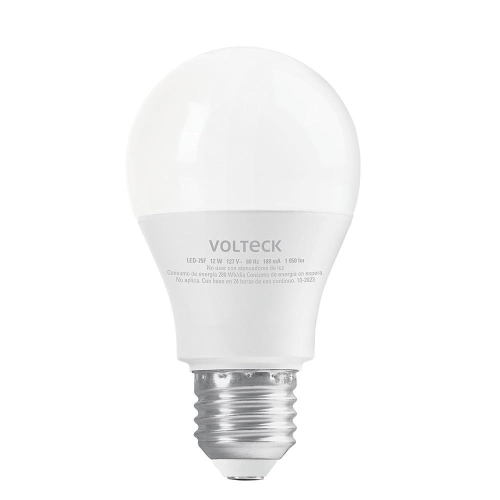 Bombilla LED A19 de 12 W con Base E27 y Luz Fría Bombilla Led A19 12 W Luz de Día
