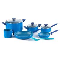 Batería Lazio De Teflón De 10 Piezas Col - Picca