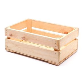 Caja De Madera Clara Pequeña - Vantage - Marca G/Larrañaga