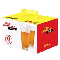 Set 6 Vasos Americano 15.21 Oz - Nadir
