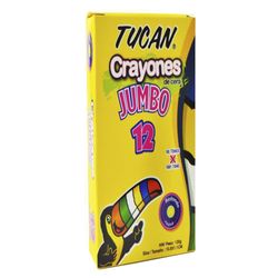 Crayon-De-Cera-Jumbo-12-Colores---Tucan