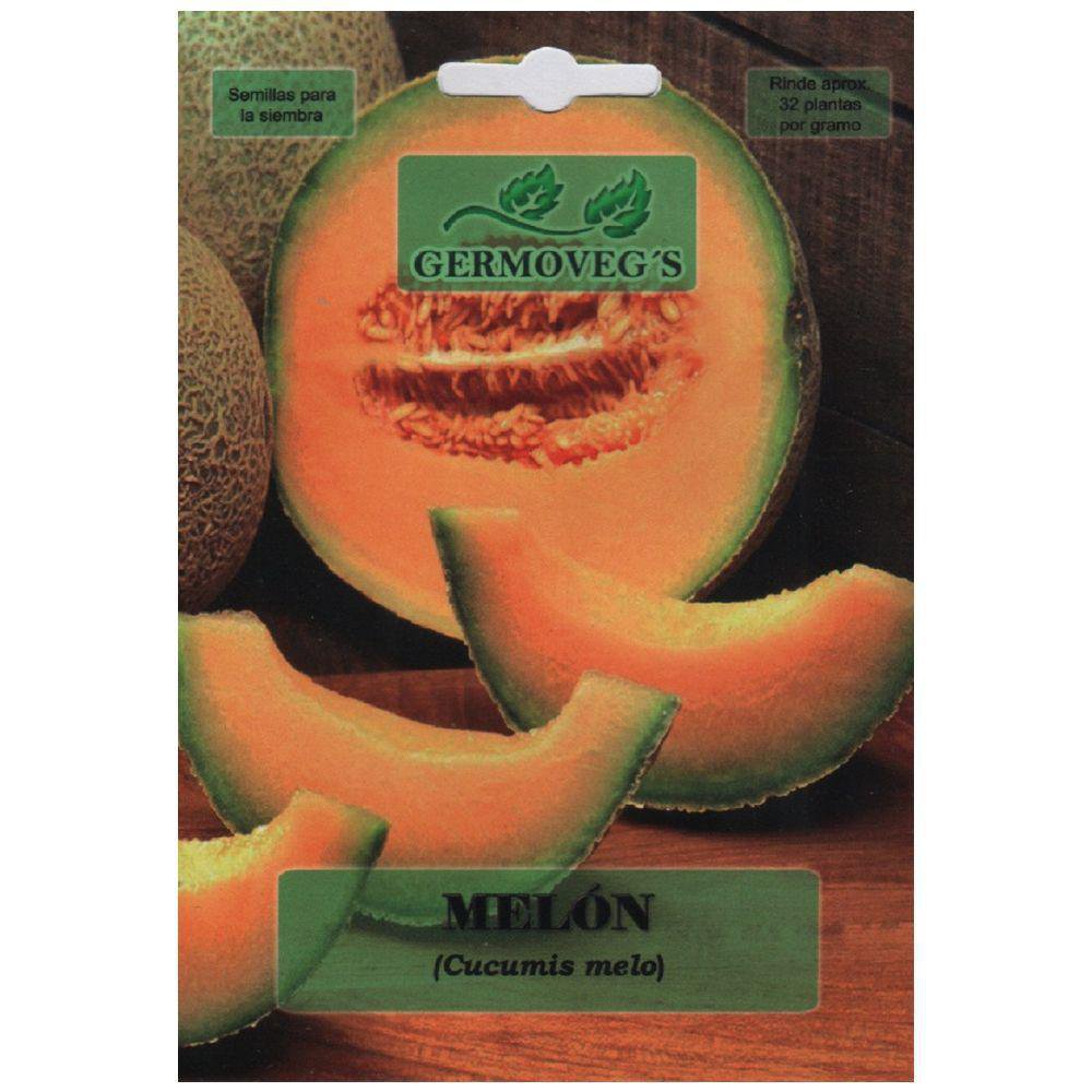 Semillas de Melón Germoveg’s para Cultivo en Huerto o Jardín 1 Gramo