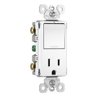 Interruptor Y Tomacorriente Blanco - Legrand