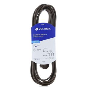 Extensión Doméstica 5 M Cal 16 - Volteck Varios Colores