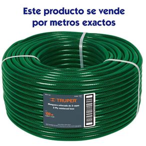 Manguera Por Metro Diámetro 3 Capas 3/4 Plg- Truper