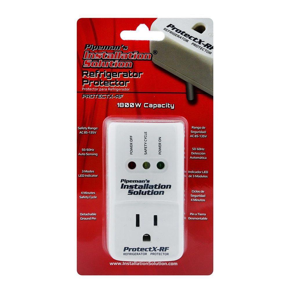 Protector de Voltaje para Refrigerador 1800W con Ciclo de Seguridad 4 Minutos y 3 Indicado…