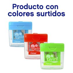 Sacapuntas Twin 2 Agujeros - Tucan