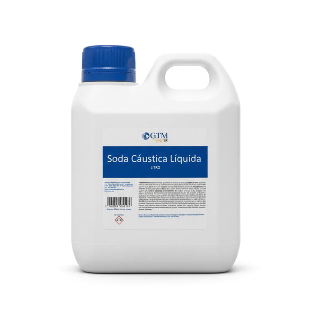 Soda Cáustica Líquida 1 L Químico para Drenaje