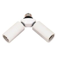 Socket Y Doble Baquelita Rotativo - Satco