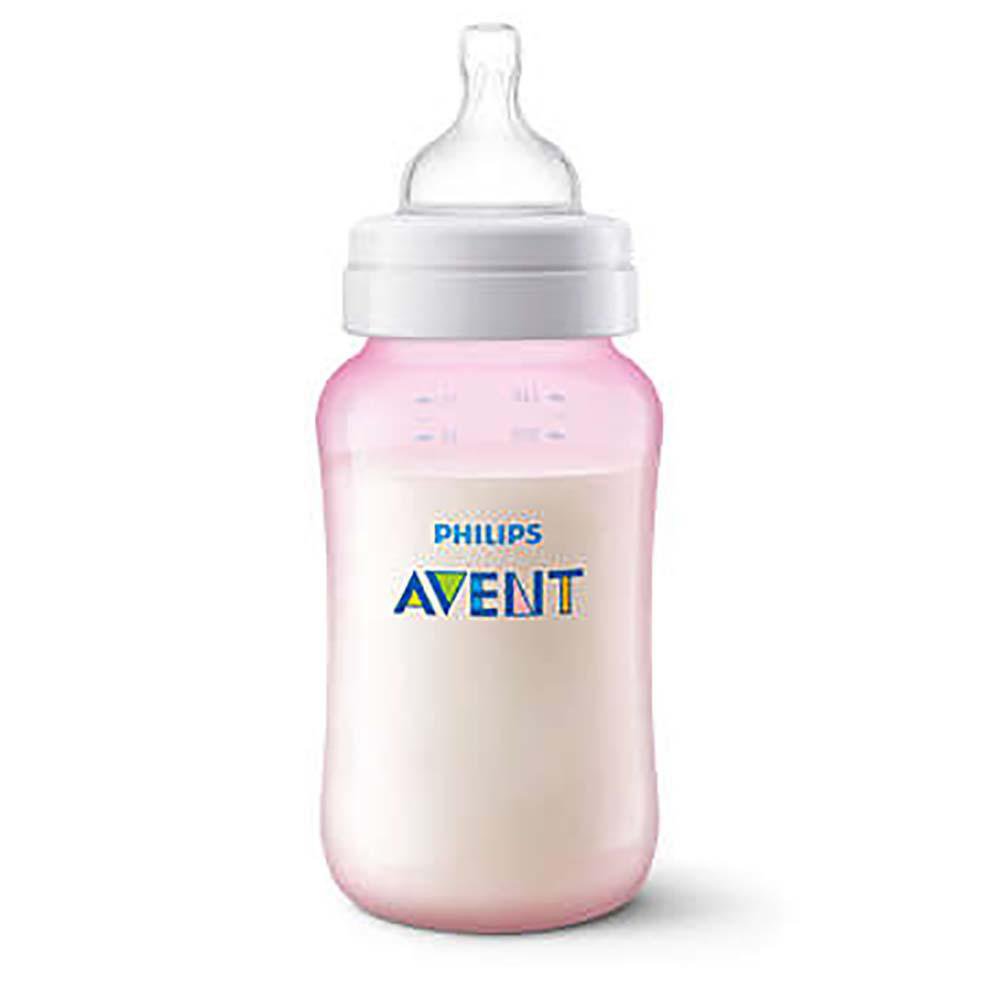 Biberón Classic P 11 Oz 2 Pzas - Avent Varios Colores Rosa